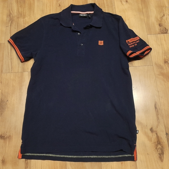 MINI COOPER POLO SHIRT XL EMBROIDERED CAR LOGO "NOBODY CAN STOP US" - Picture 1 of 4